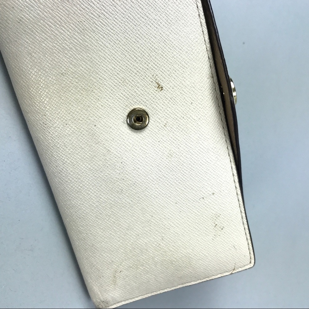 MICHAEL KORS MK Saffiano Colorblock Cc Snap Wallet - Picture 5 of 8